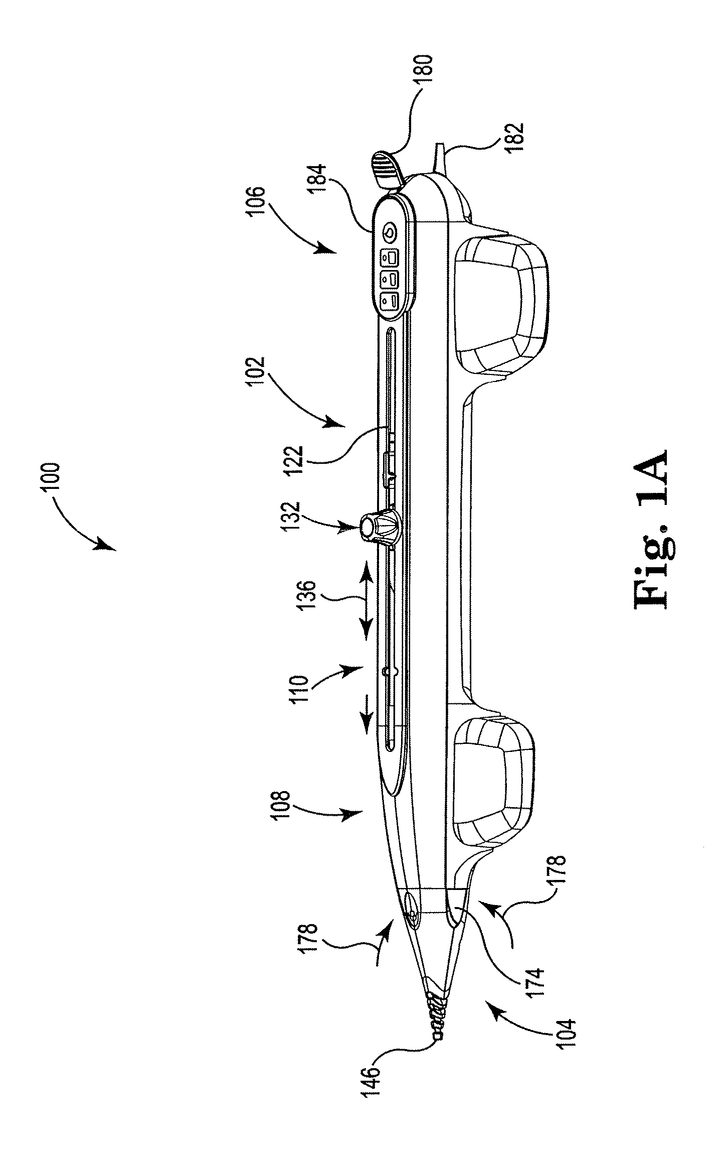 Rotational atherectomy device with exchangeable drive shaft and meshing gears