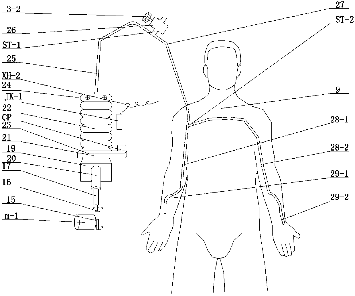 High simulation and full automatic human body vital sign-cardiopulmonary auscultation and palpation training model