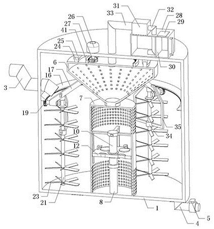 Efficient sewage treatment equipment