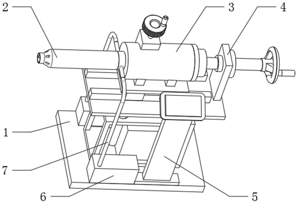 Membrane rupturing device for gynaecology and obstetrics