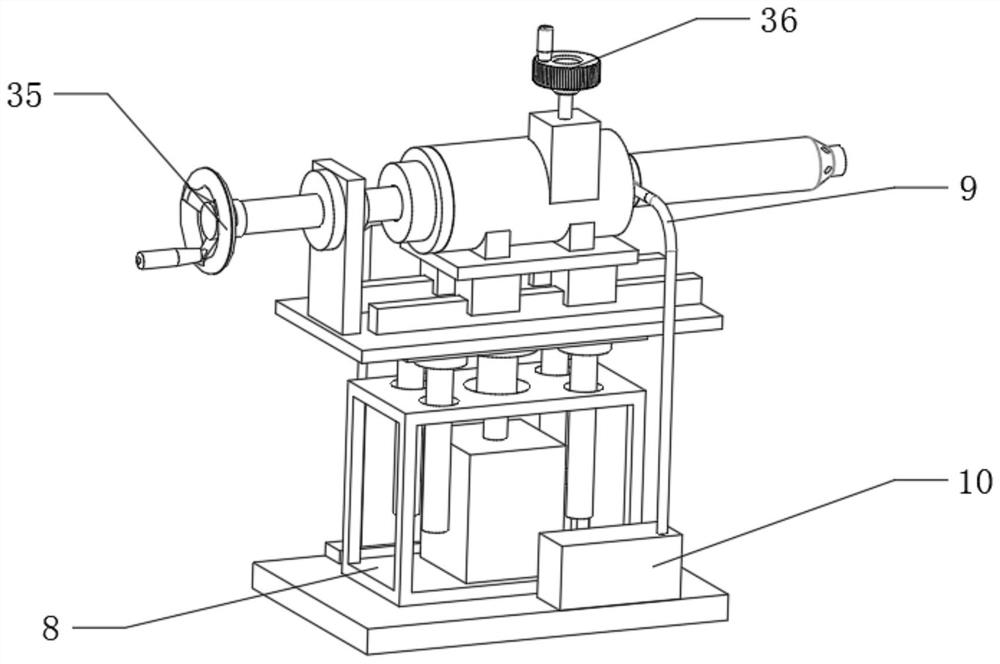 Membrane rupturing device for gynaecology and obstetrics