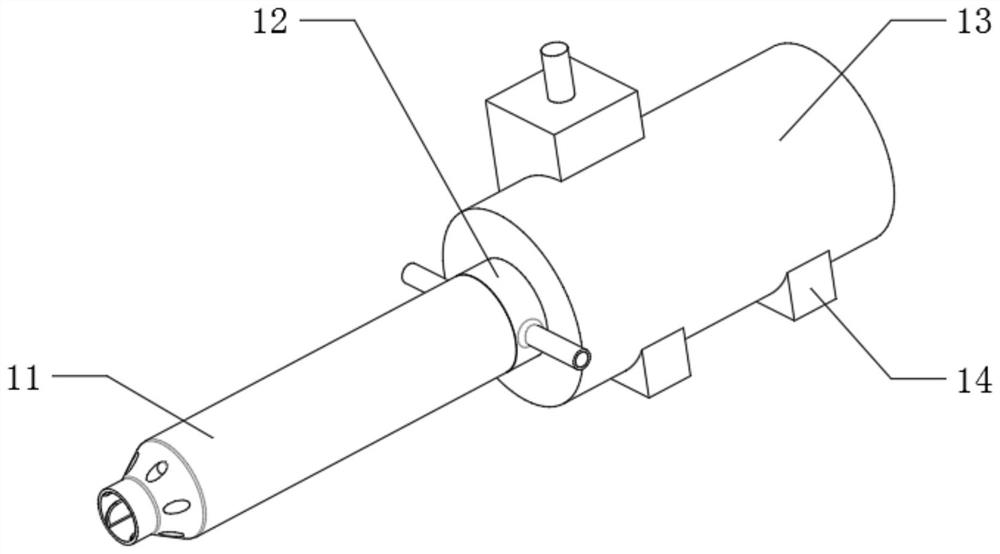 Membrane rupturing device for gynaecology and obstetrics