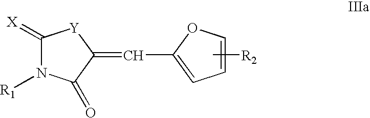 Rhodanine compositions for use as antiviral agents