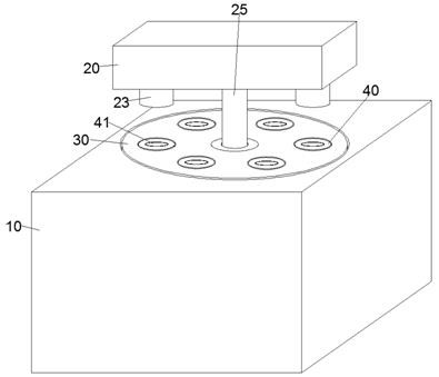 Rotary punching machine