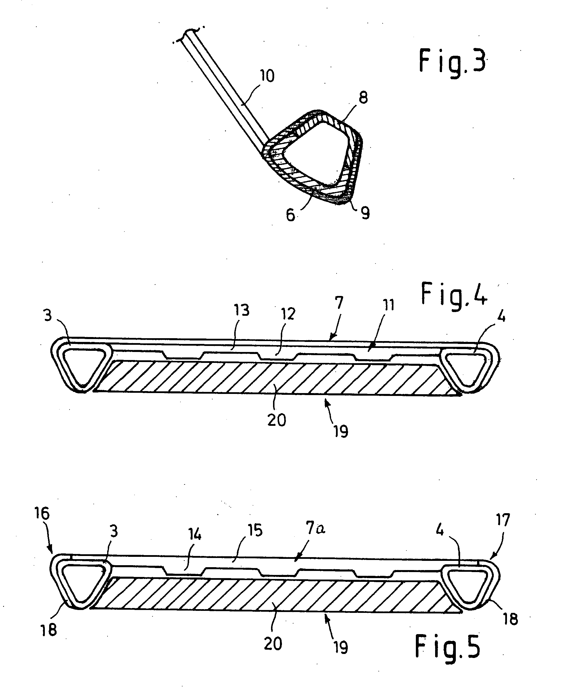 Folding top of a convertible automobile