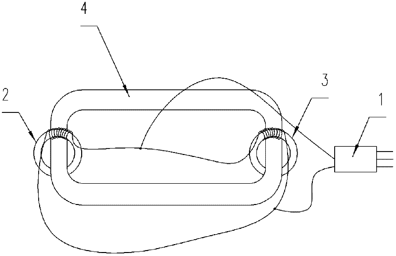 High-power externally-coupled electrodeless UV (ultraviolet) lamp