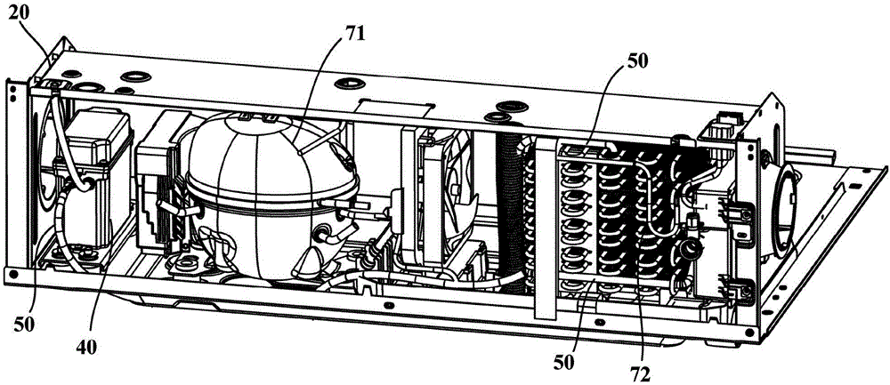 Refrigerating device