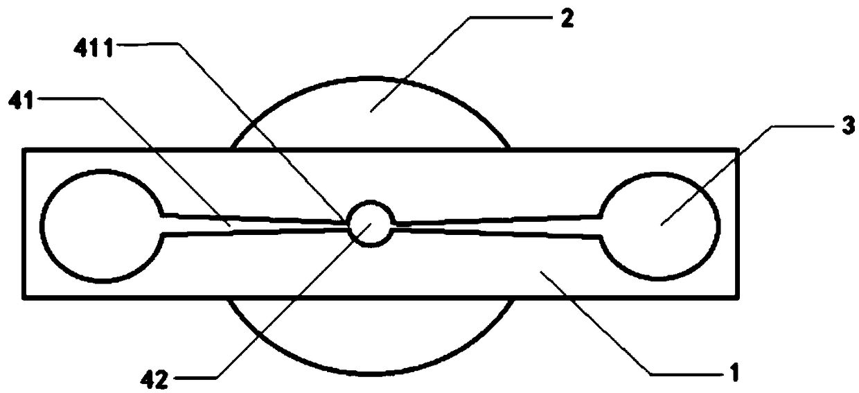 In-vitro fertilization device capable of simulating sperm swimming path in natural state and use method