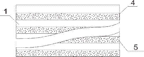 A kind of film flocking type high elasticity antibacterial warm-keeping sheet material and its manufacturing method