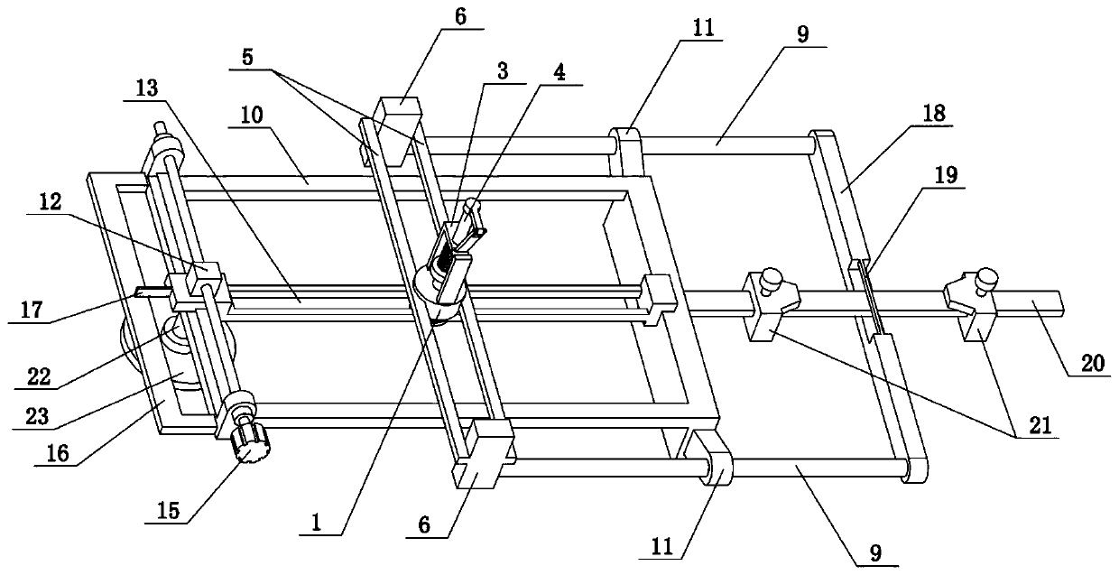 Geometric line drawing device