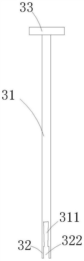 Thermocouple disassembly tool and disassembly method in the gearbox