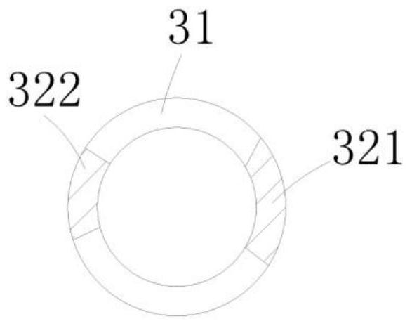 Thermocouple disassembly tool and disassembly method in the gearbox