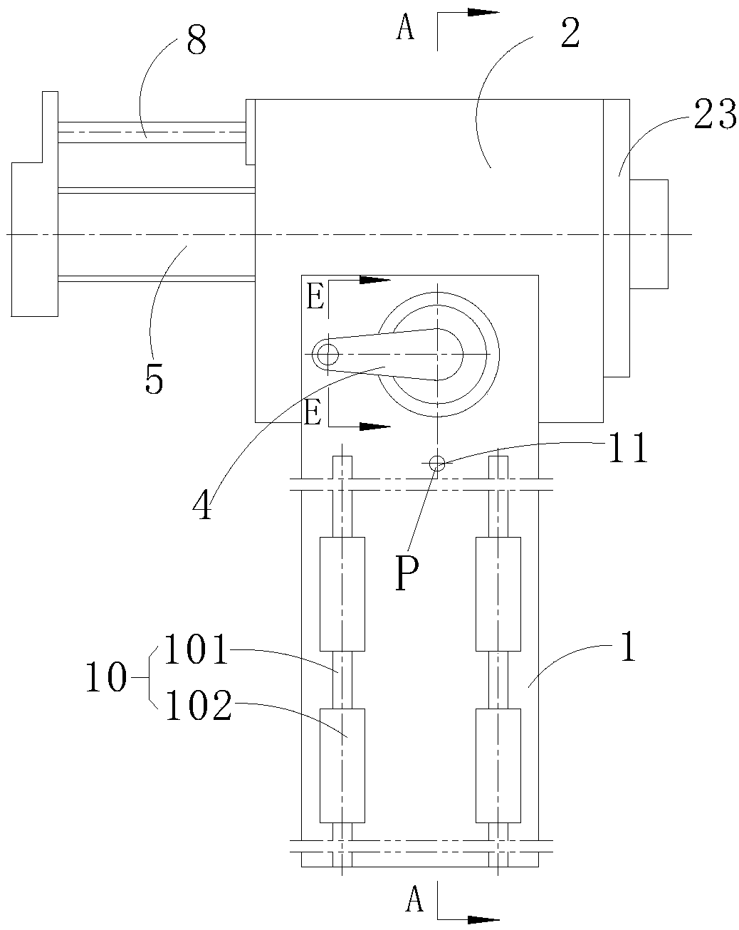 Double-direction drilling power head