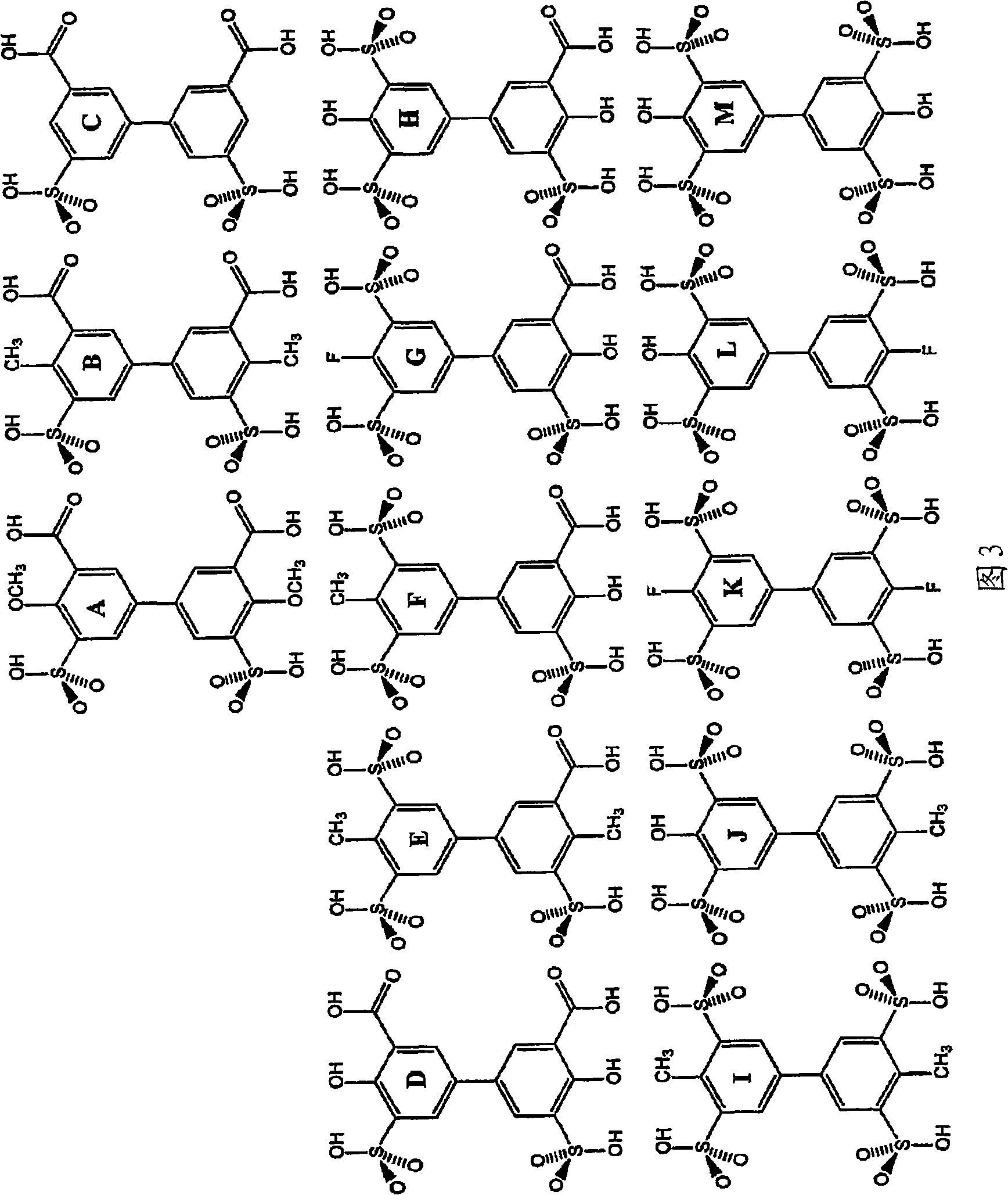 Anion-exchange displacement chromatography process and anionic organic compounds for use as displacer compounds in anion-exchange displacement chromatography