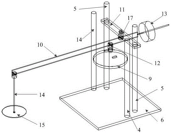 Test apparatus for measuring volume change of carbon mudstone in disintegration process and test method of test apparatus