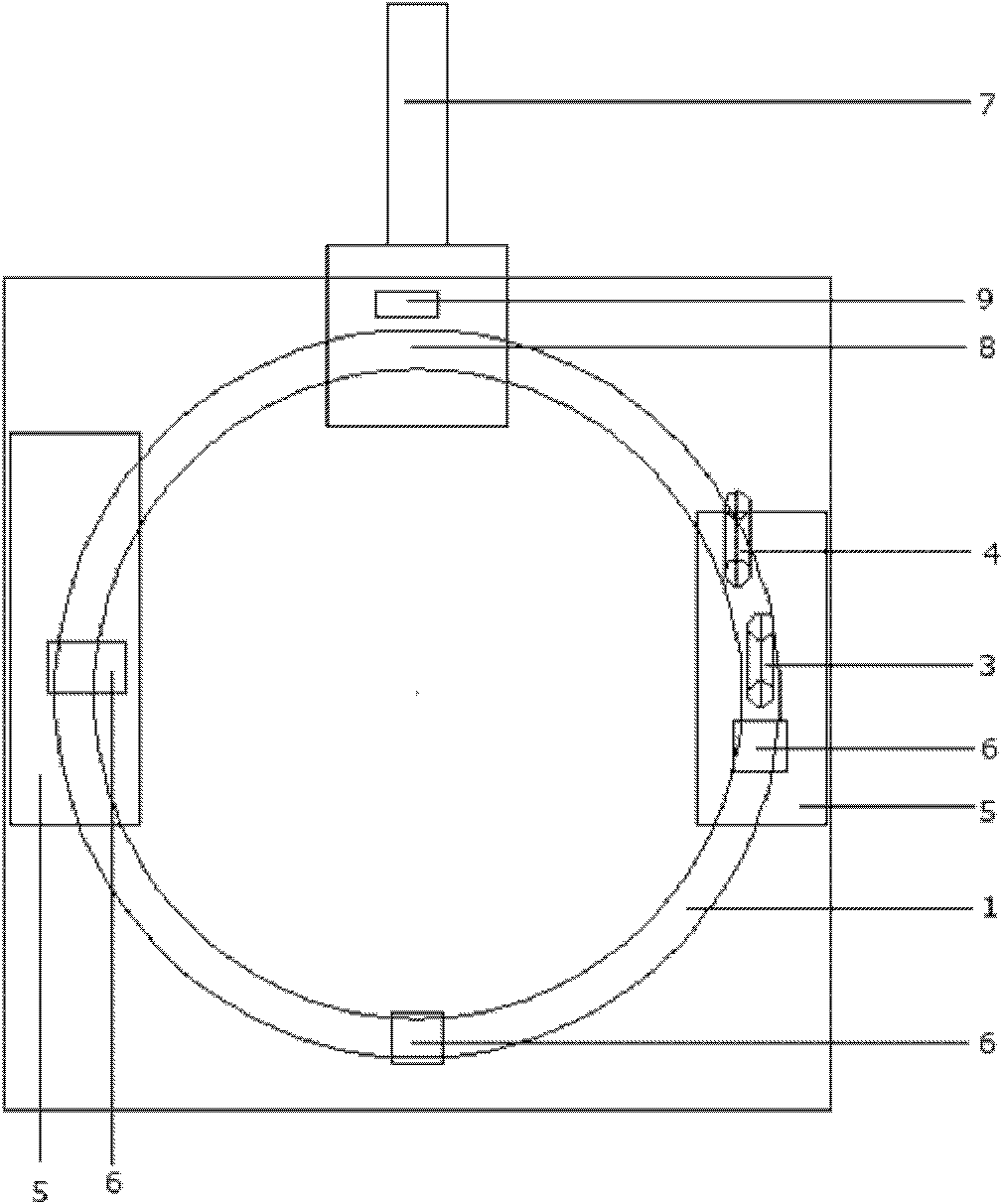 Two-path temperature control polymerase chain reactor and real-time detection device