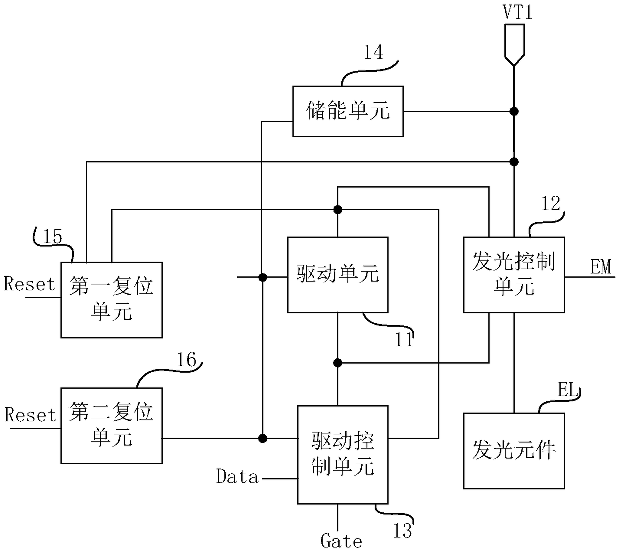 Pixel circuit, pixel drive method and display device