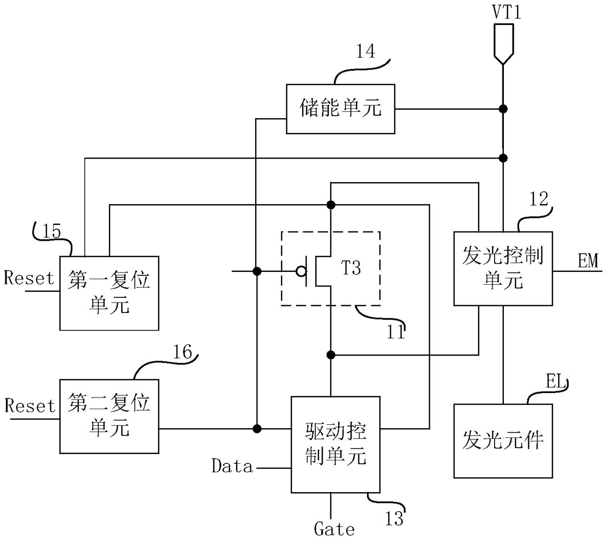 Pixel circuit, pixel drive method and display device