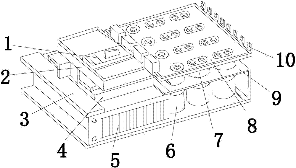 Adjustment device for uninterruptible power supply converter