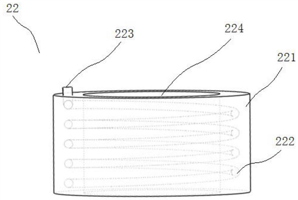 A control device and control method for organic matter and inorganic matter reaction