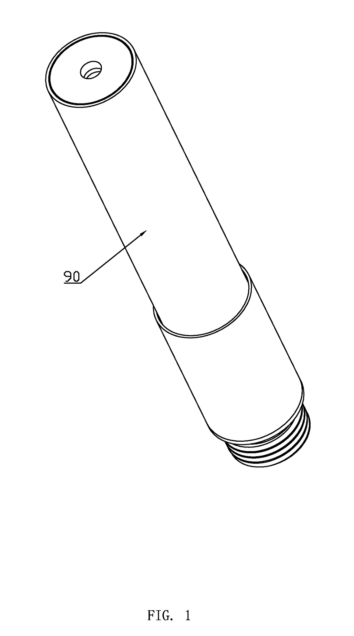 Electronic cigarette and its sucking rod