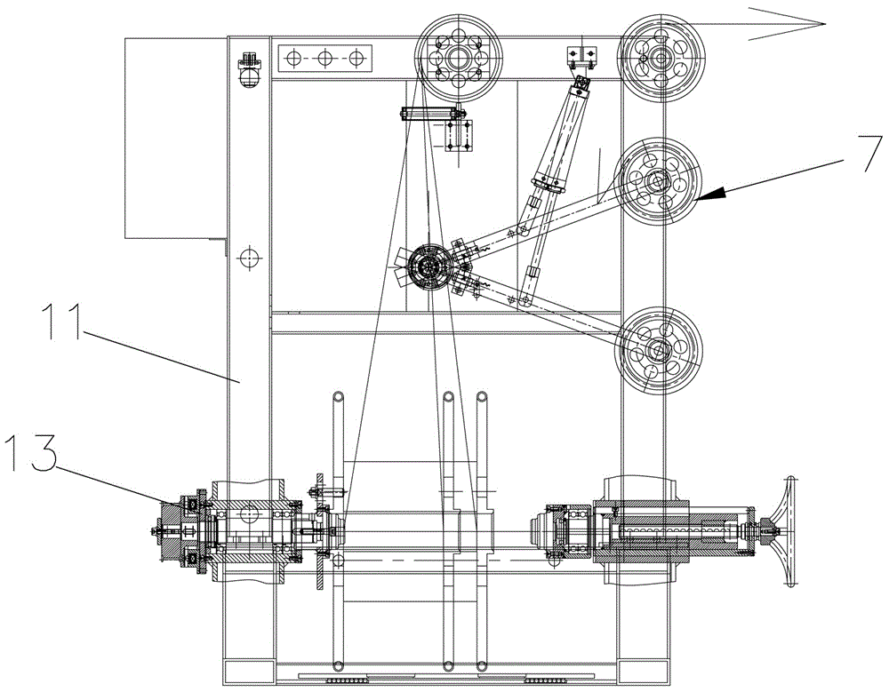 Automatic cable twisting and winding production line and method thereof for precisely controlling pitch