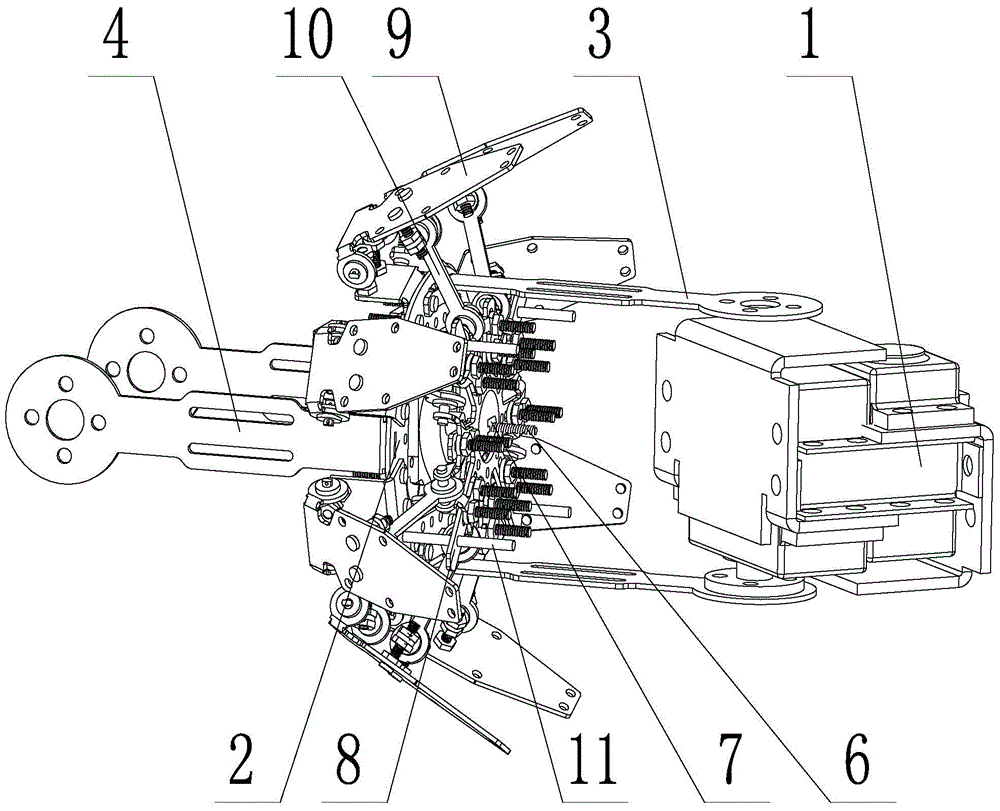 Scale-controllable type snakelike robot