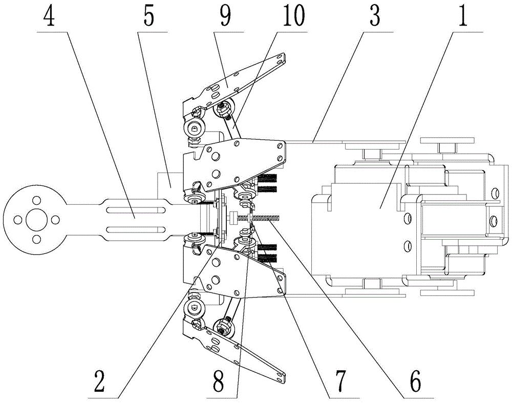 Scale-controllable type snakelike robot