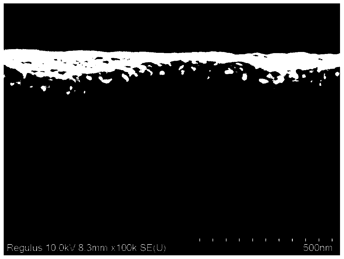 Wide-spectrum self-driven inorganic perovskite photoelectric detector and preparation method thereof