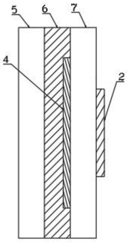 A vehicle glass antenna