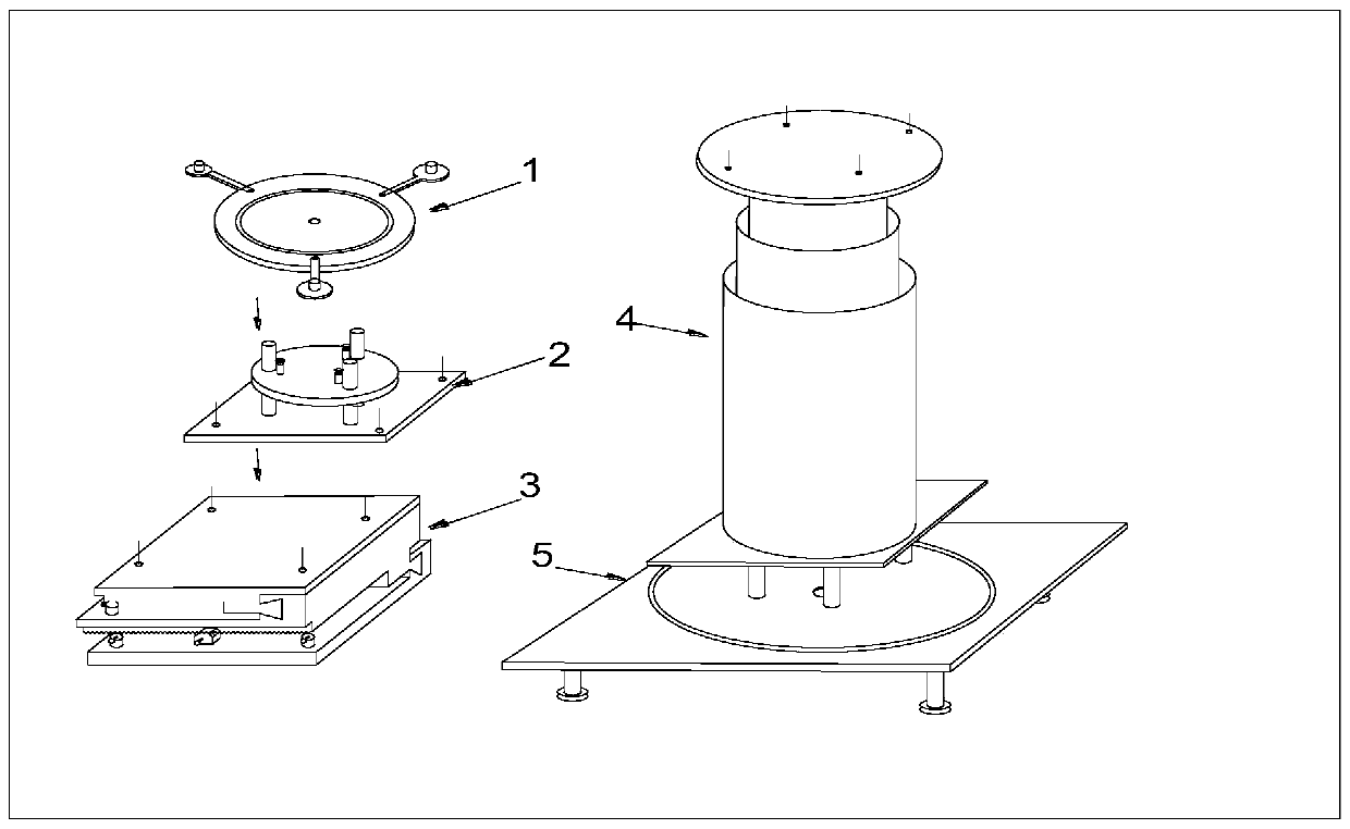 A three-dimensional laser measurement lifting platform