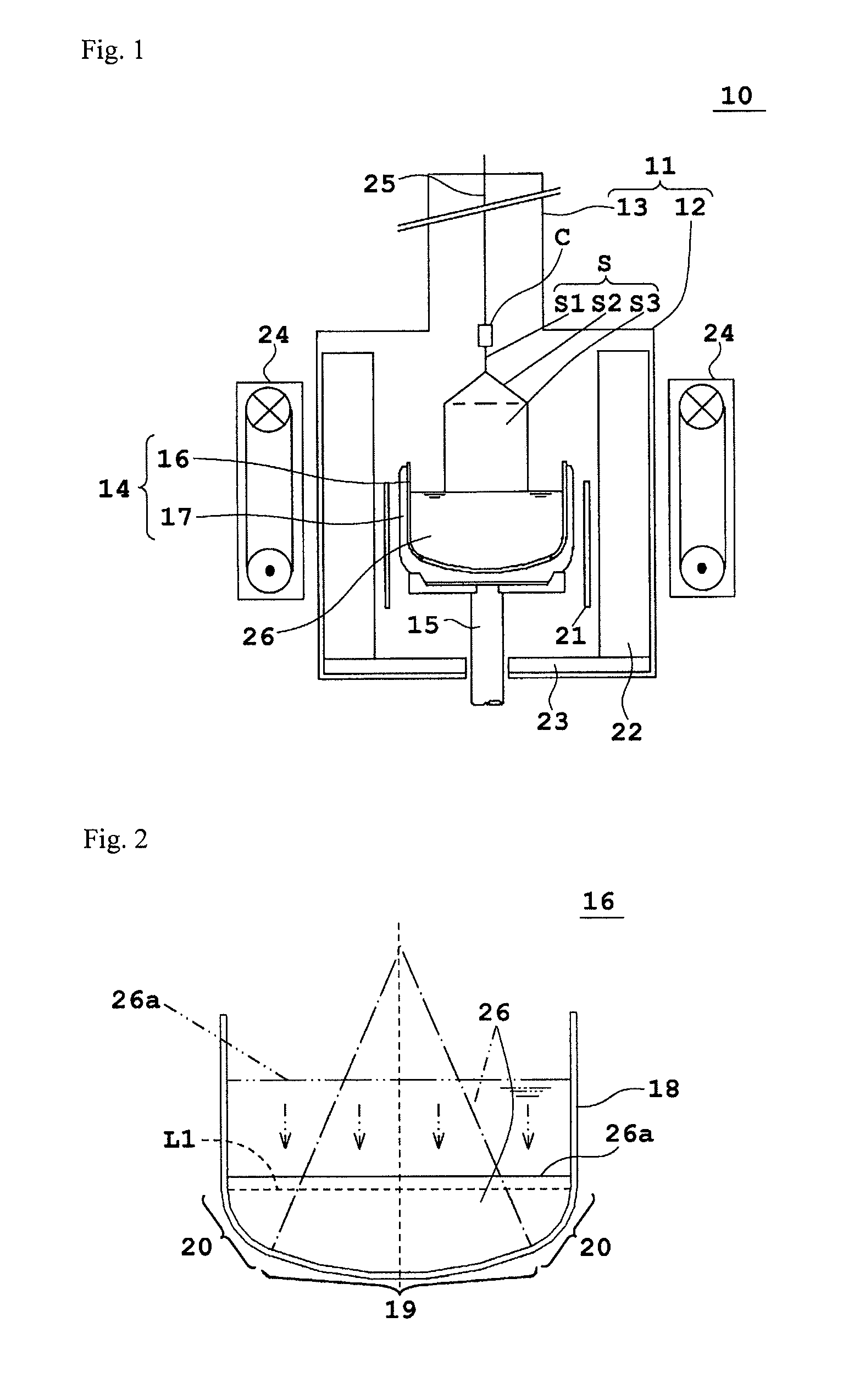 Silicon monocrystal growth method