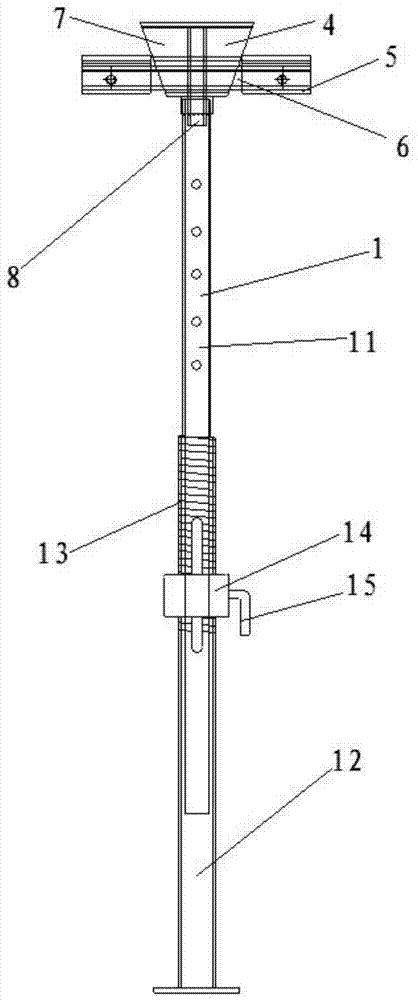 Early-removing independent support strip