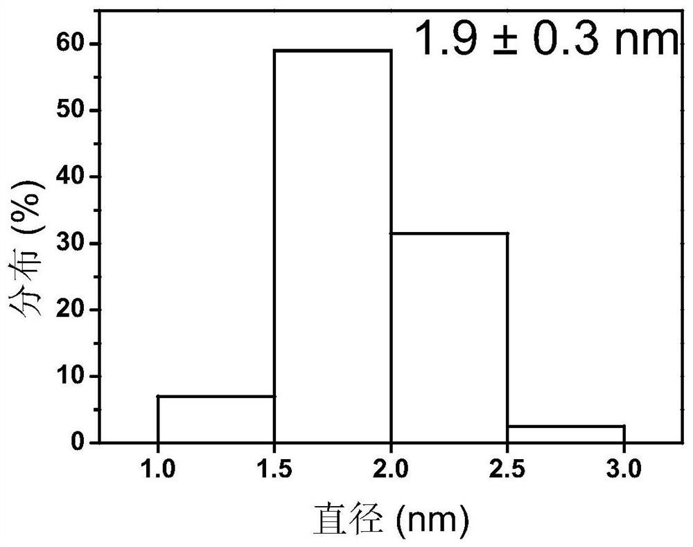 A kind of metal nanocluster composite catalyst and its preparation method and application