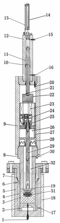 Apparatus for testing rock drillability under stratum condition