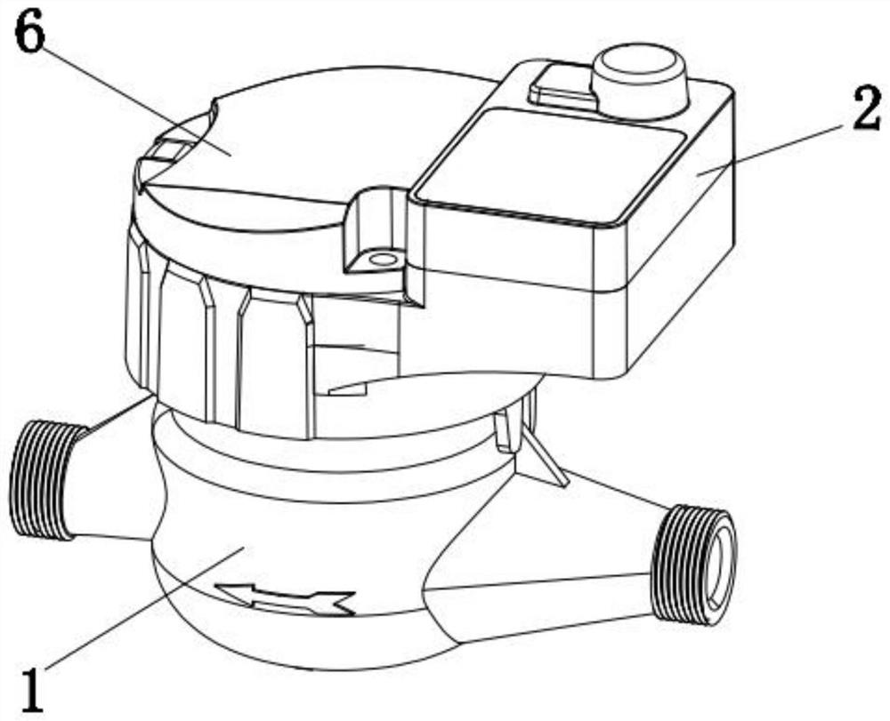 Light energy receiving metering instrument