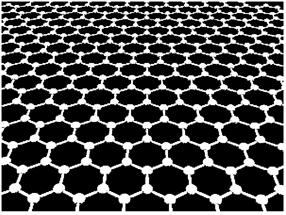 Method for preparing graphene organic dispersion solution from hyperbranched polyethylene