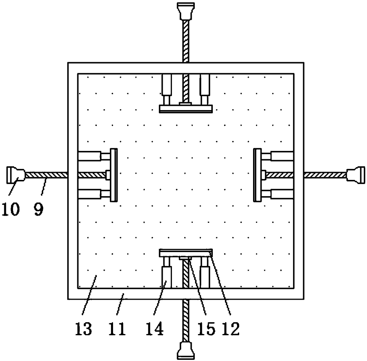 Lithium battery code spraying and loading device