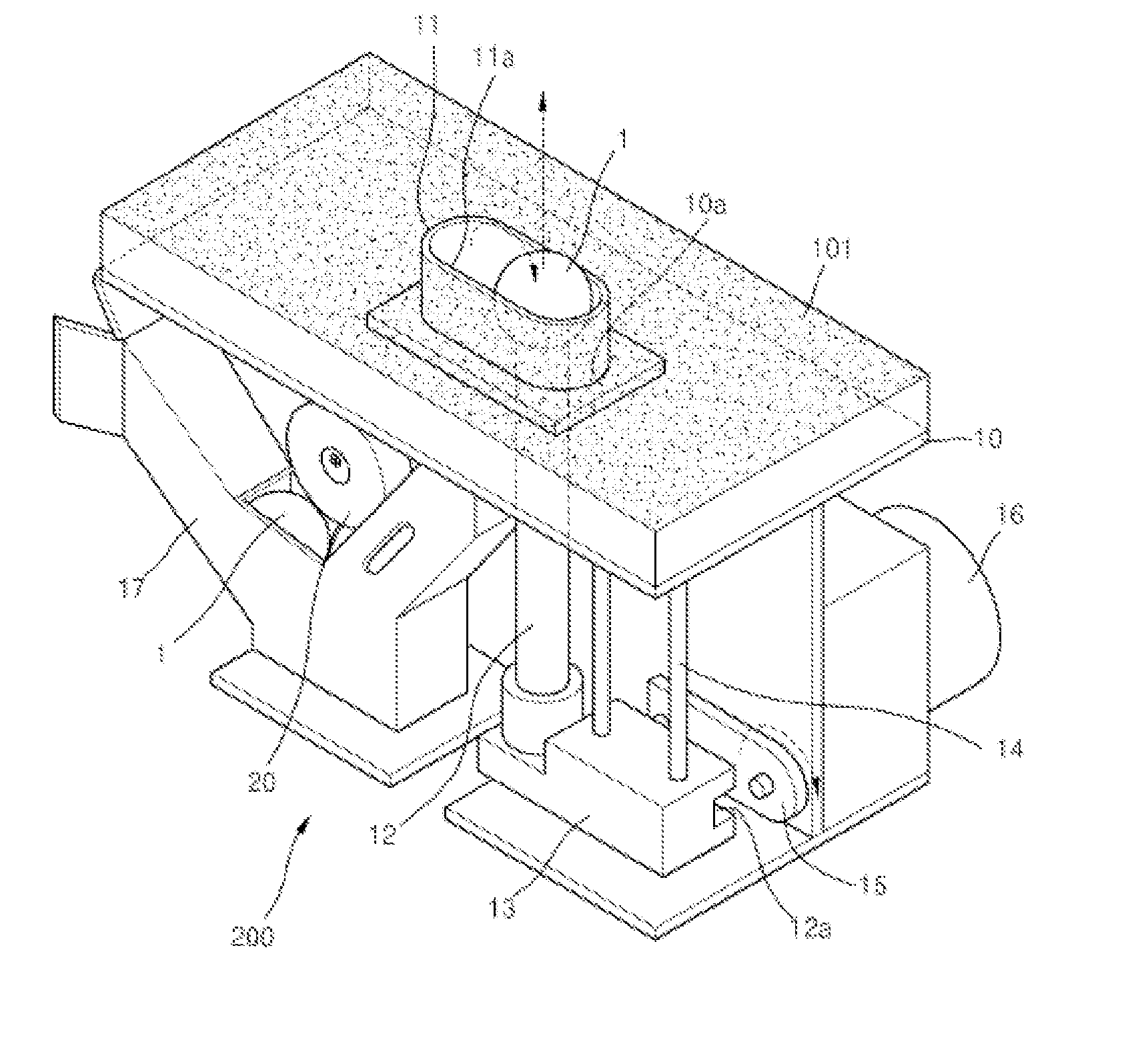 Automatic golf ball supply device