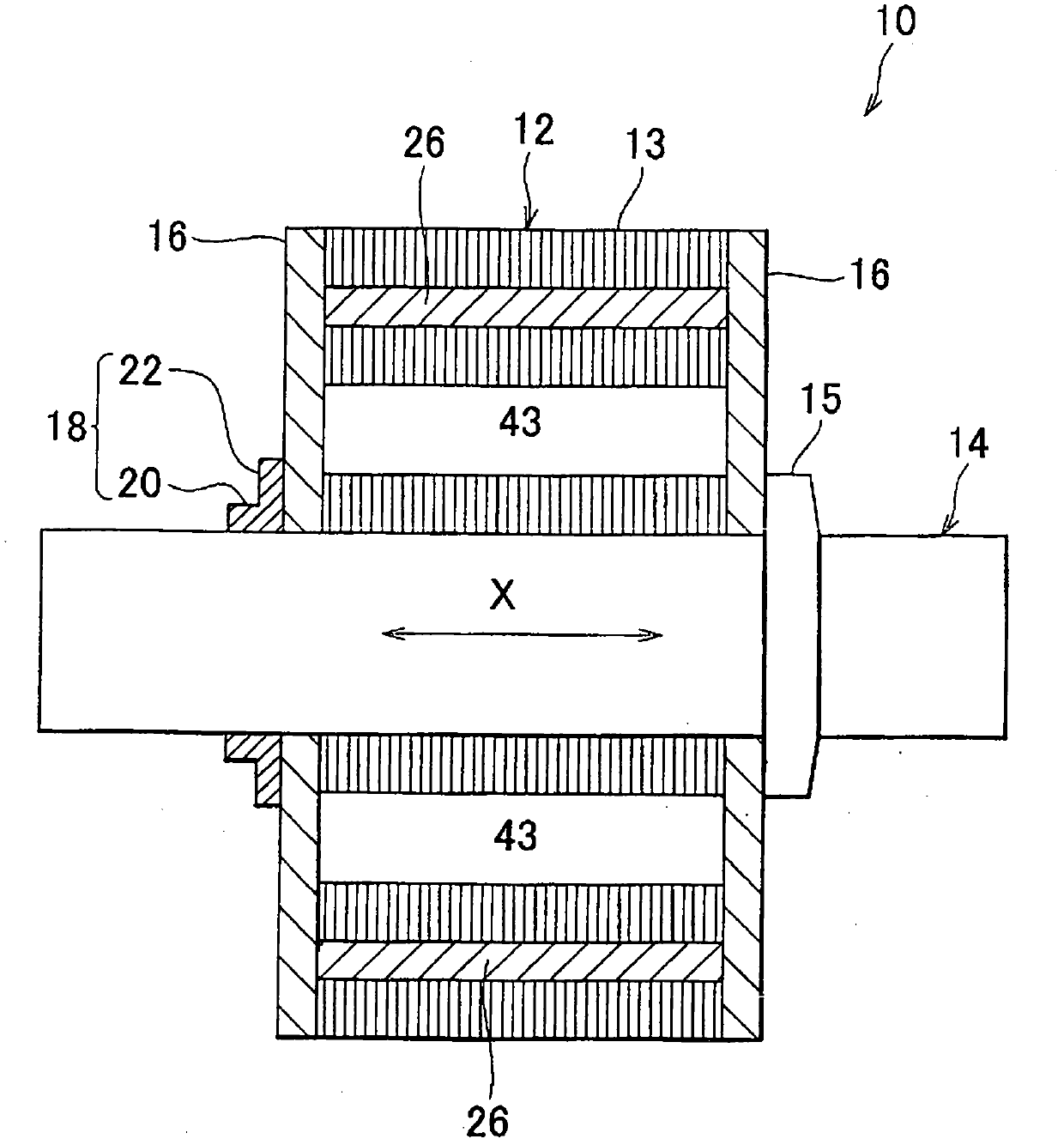 Rotor for electric rotating machine