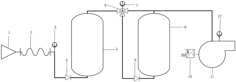 Hydrogen sulfide absorbing device