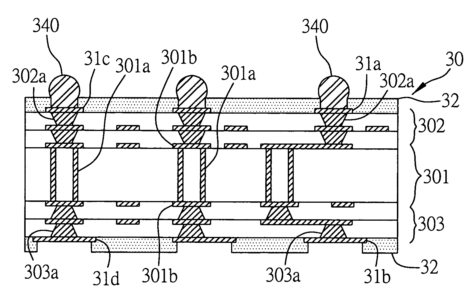 Method for fabricating electrical connection structure of circuit board