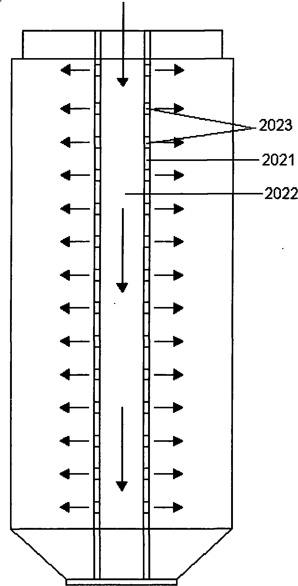 Drying tower with multi-helical structure and drying method