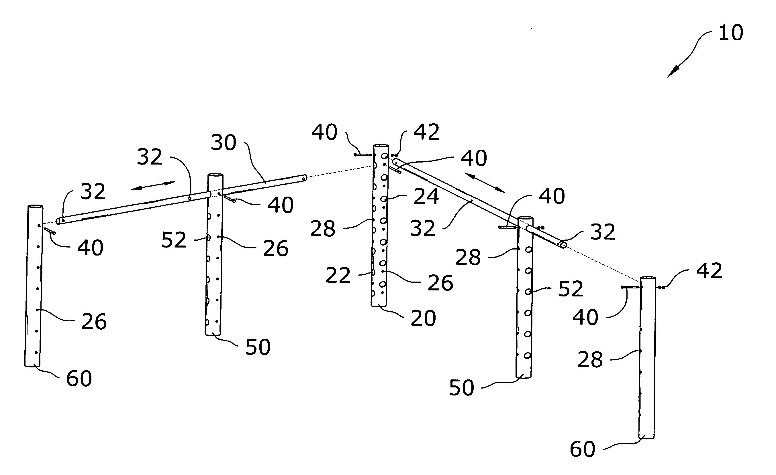 Portable livestock panel system