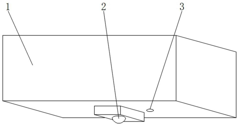 Shipborne underwater target positioning operation device