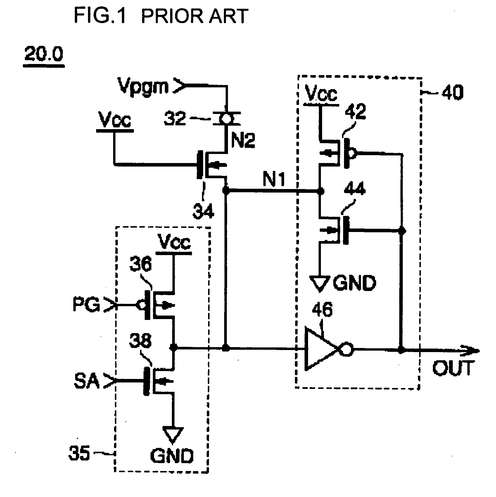 Anti-fuse circuit and semiconductor memory device