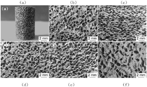 A kind of preparation method of porous copper base shape memory alloy