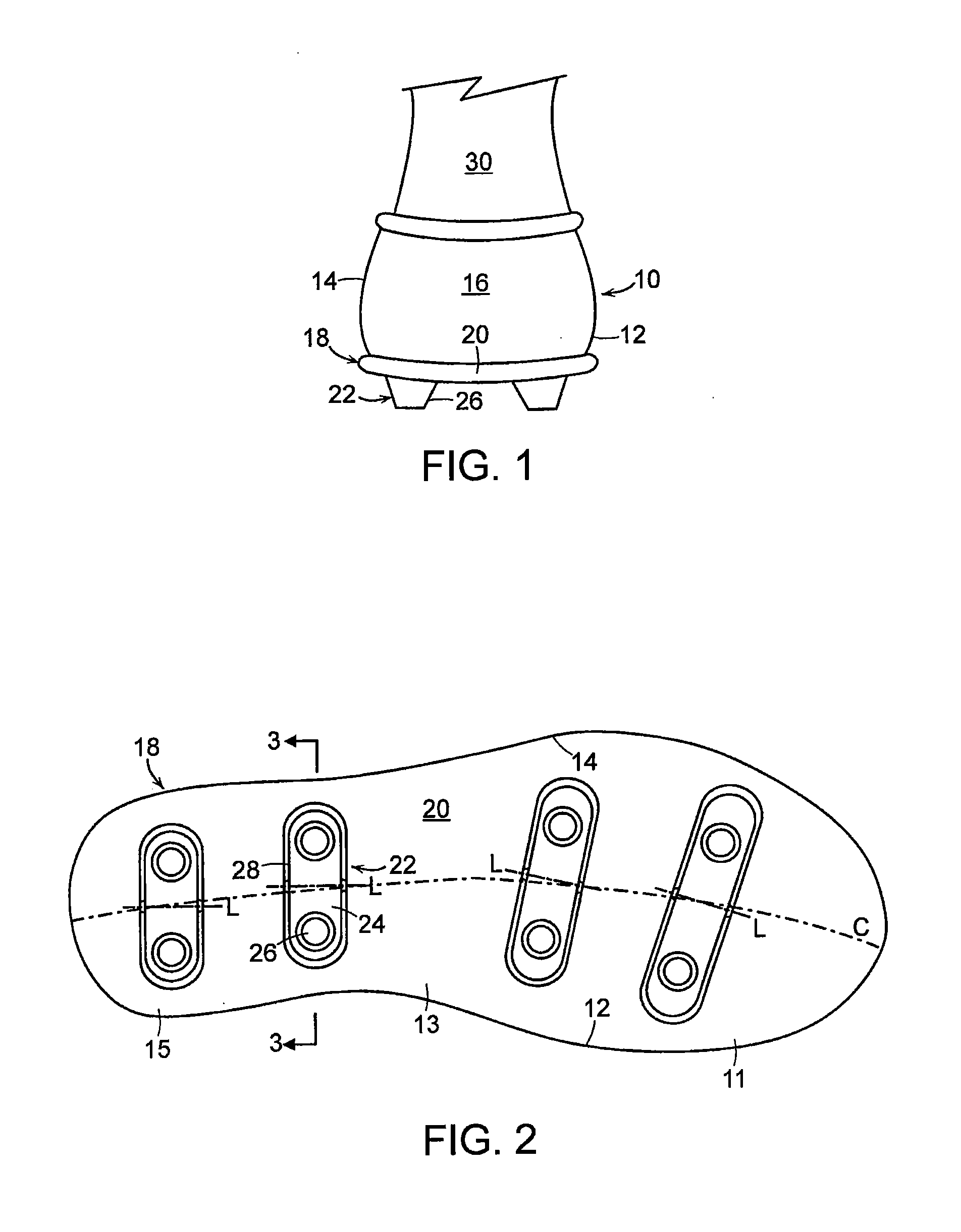 Sole structure with pivoting cleat assembly