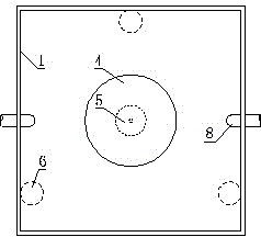 Fine-particle sediment underwater repose angle measuring device and measuring method thereof