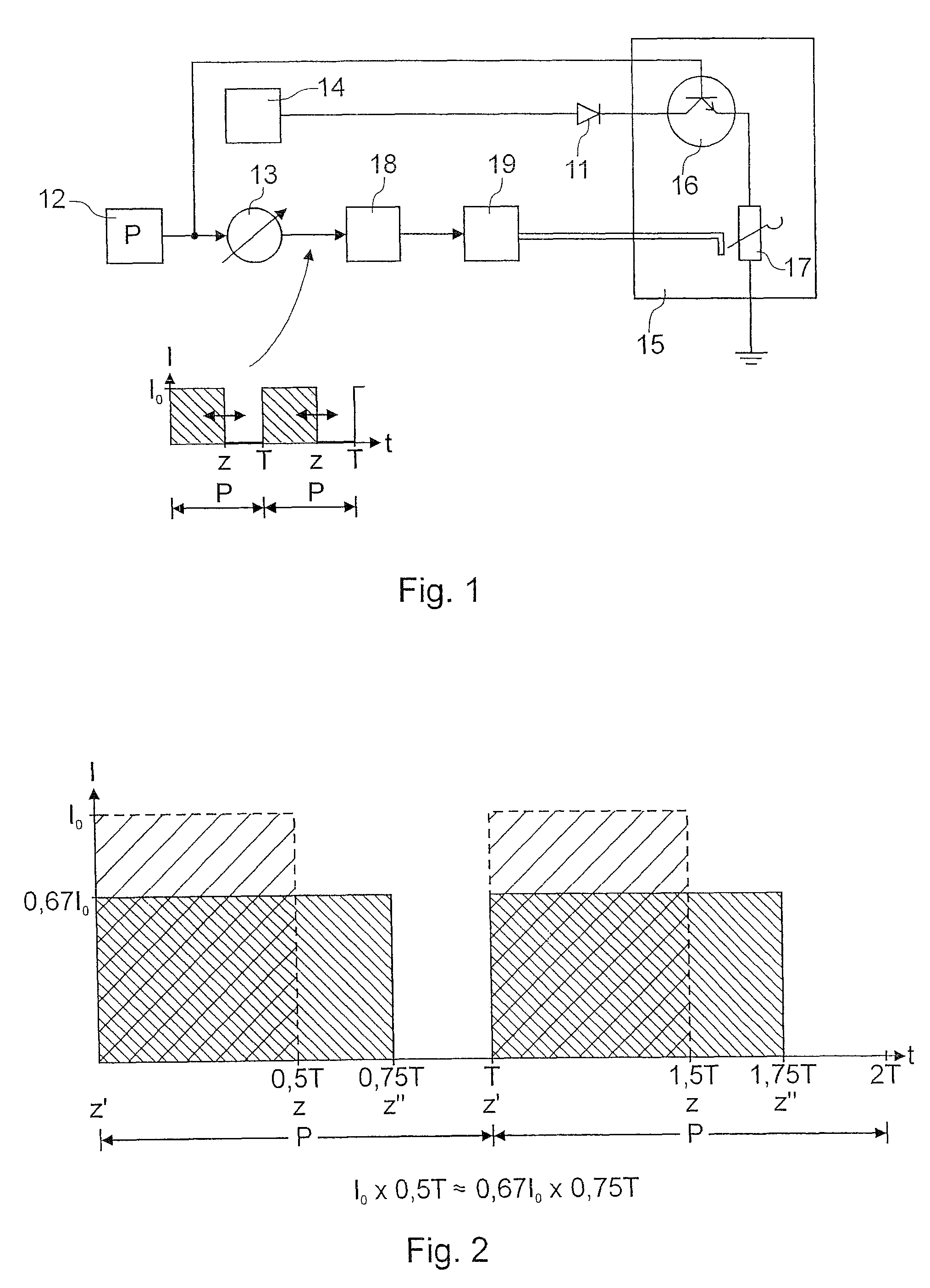 Method for generating mixed light colors